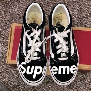 KIDS SIZE 3 CUSTOM VANS